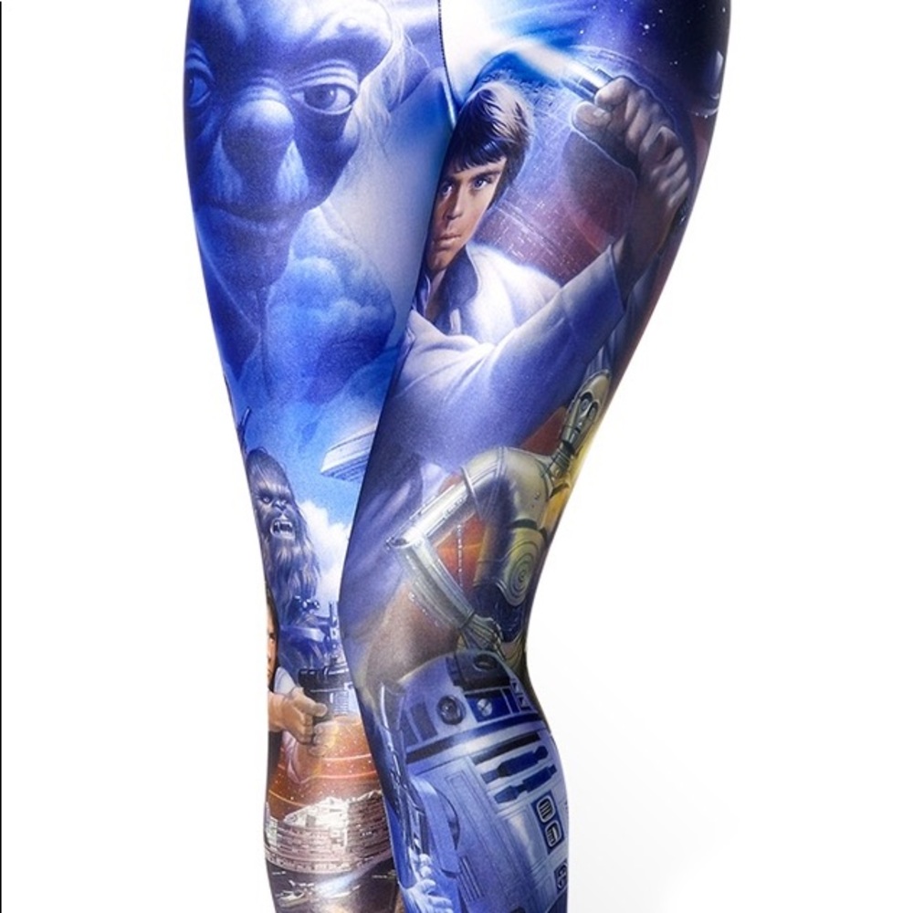Star Wars Blackmilk Leggings Size Medium